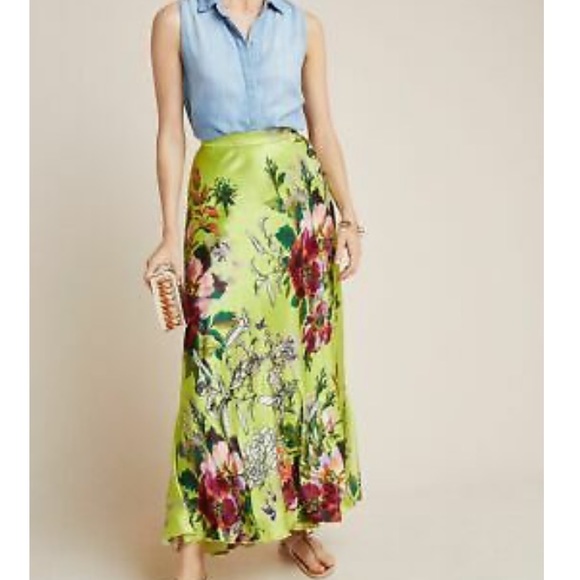 Anthropologie Dresses & Skirts - Anthropologie Maeve Arden floral maxi skirt